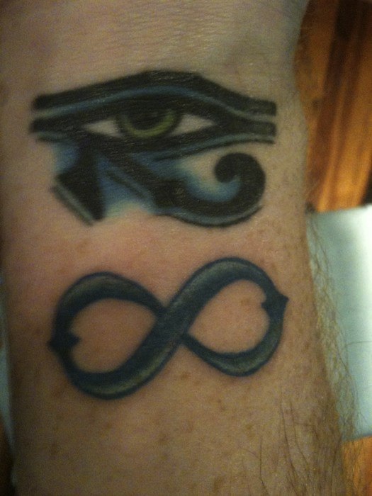 alpha and omega tattoo. Alpha to omega..eternity,